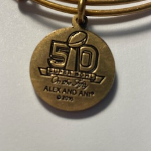 Alex and Ani Green Bay Packer bracelet - Picture 2 of 3